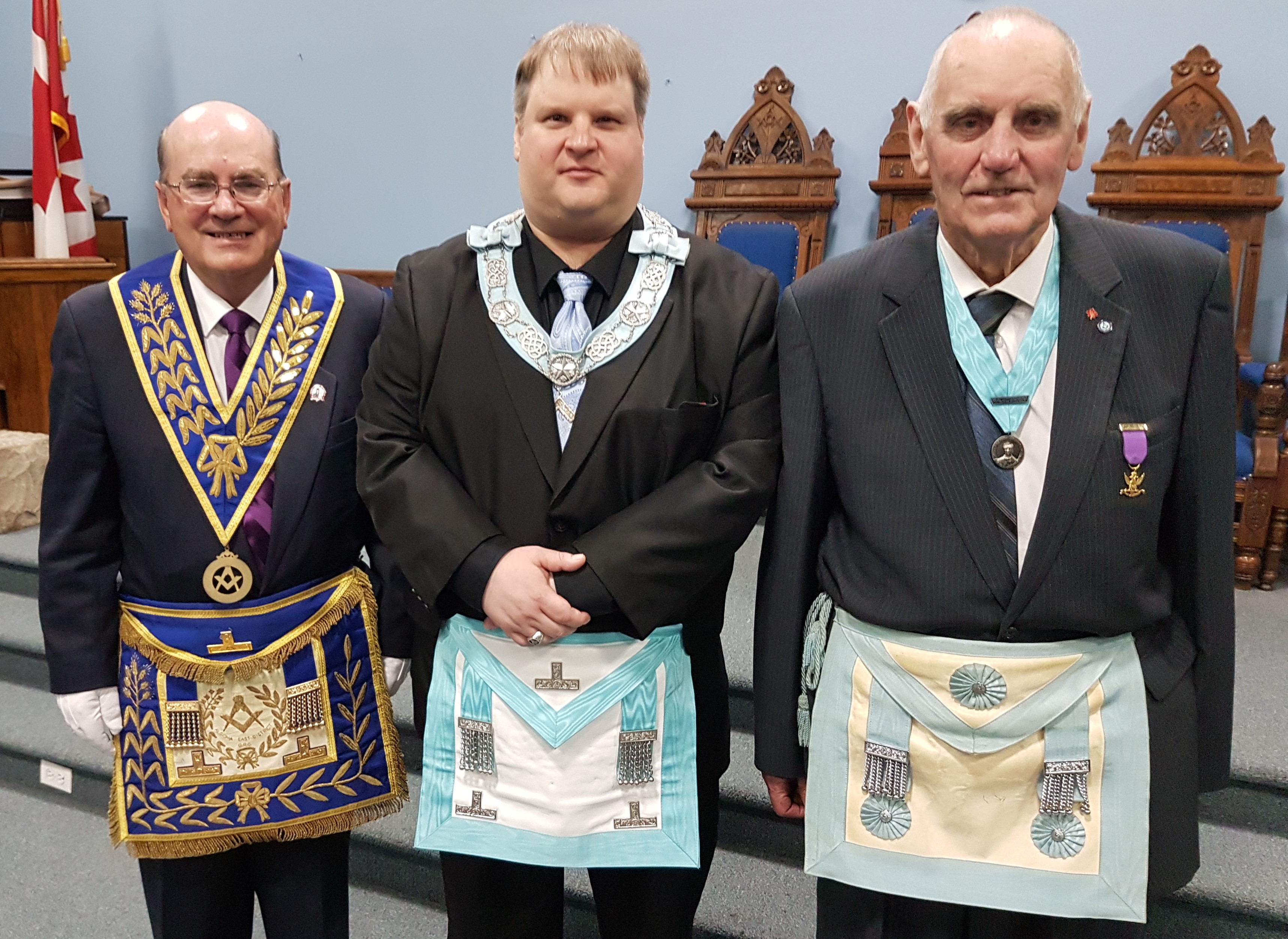 Hatherly Worshipful Master and Secretaries – Algoma East Masons